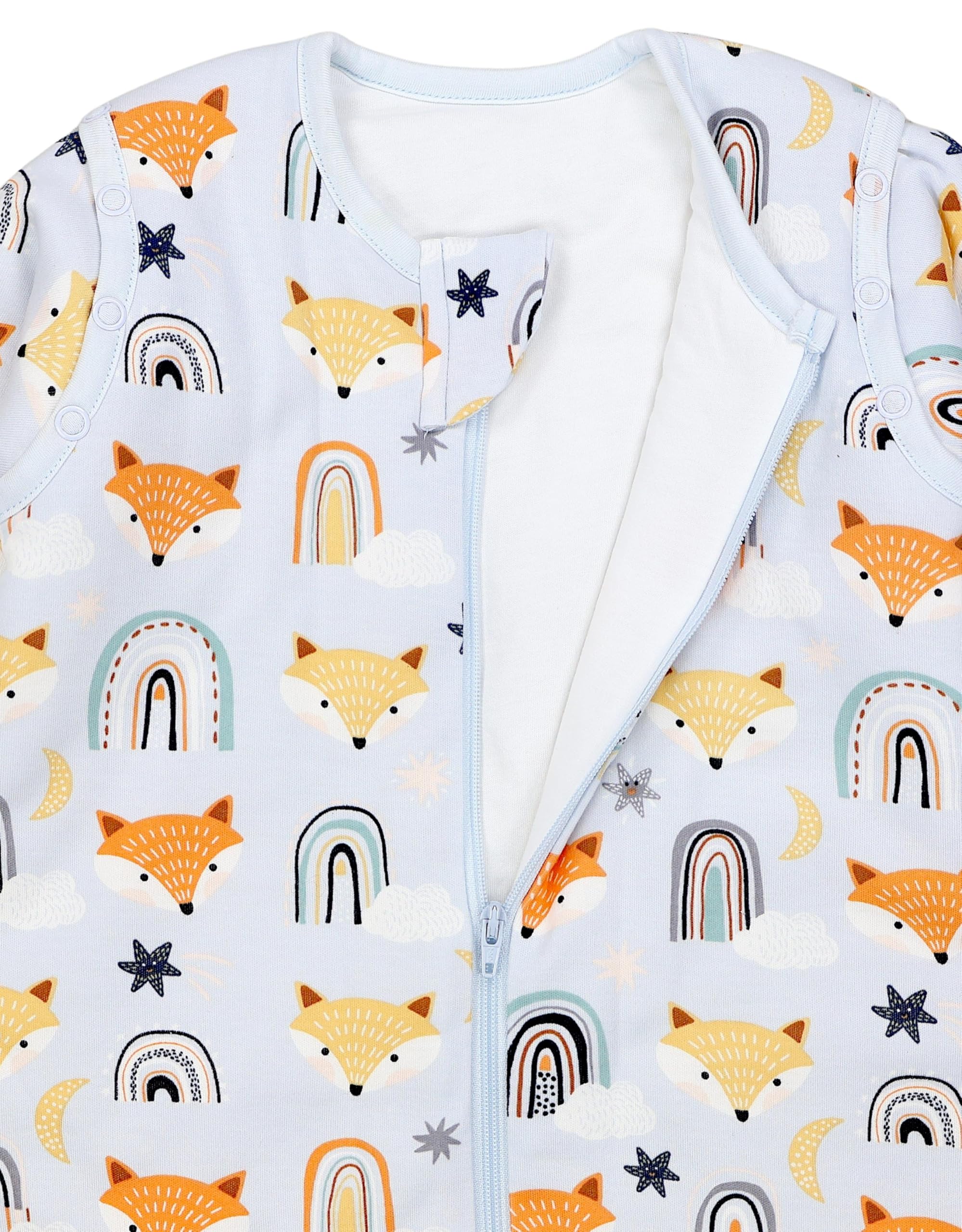 TupTam Sacco Nanna 2.5 TOG – Sacco Nanna Neonato Tutto l’anno con Maniche Rimovibili, Cotone OEKO-TEX
