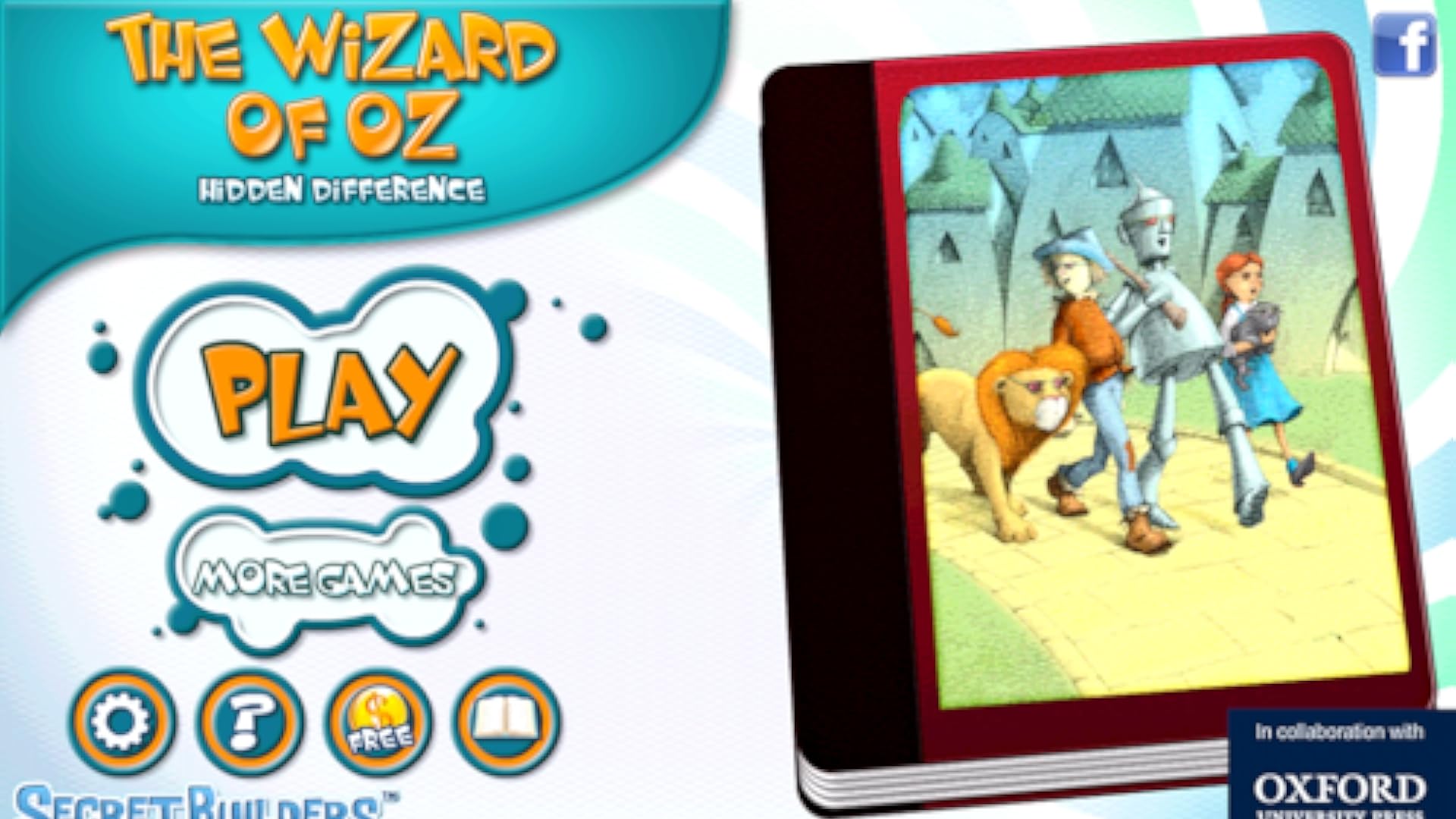 Hidden Difference FREE Wizard of Oz App on Amazon Appstore