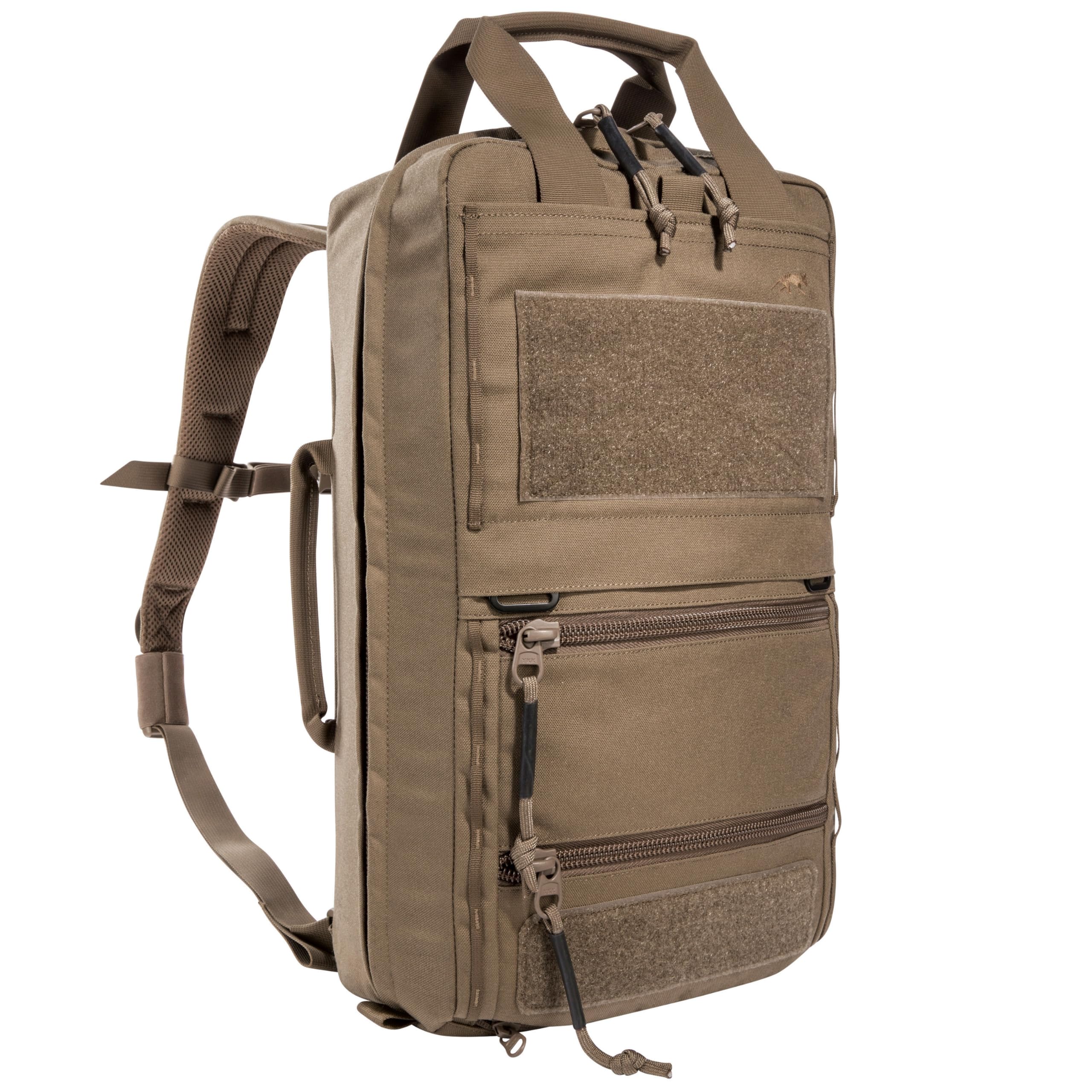 Tasmanian Tiger TT Survival Pack taktyczny plecak ewakuacyjny 16 l, plecak na co dzień, plecak turystyczny z pokrowcem przeciwdeszczowym i organizerem
