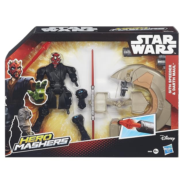 Foto 2 de 8 de Star Wars Mashers B3833 Jedi Speeder & Anakin Skywalker HASBRO B3831, color/modelo surtido