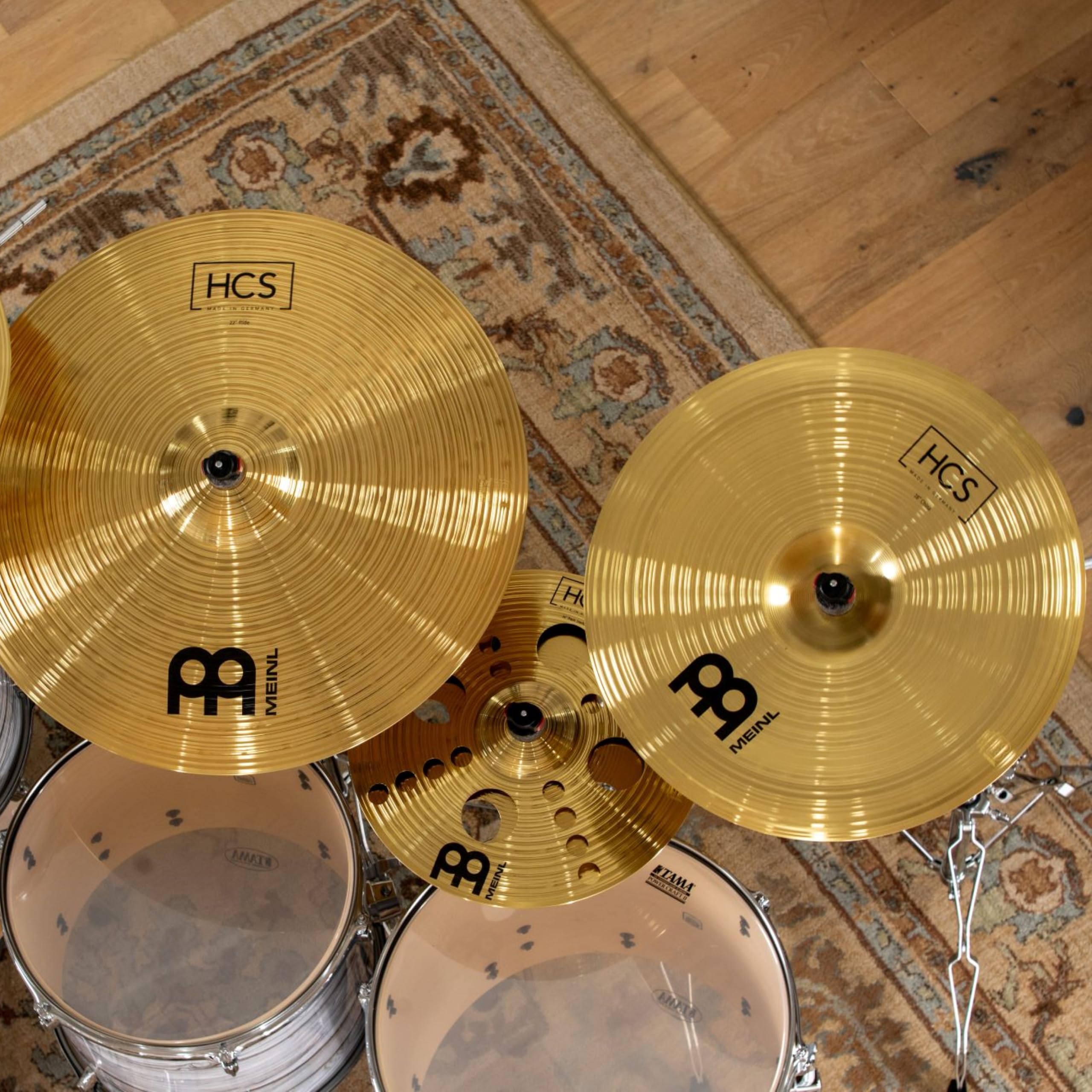 Meinl Cymbals HCS piatto China 18 pollici (45,72cm) per Batteria – Finitura Tradizionale Ottone, Made In Germany (HCS18CH)