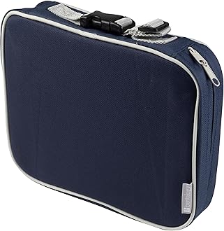 Bentology Lunch Bag for Boys- Kids Insulated Durable Lunchbox Tote Fits Bento Boxes, Containers, Jars & Water Bottles- Reusable School Lunch Sleeve w Clip on Handle- Keep Food Hotter or Colder Longer