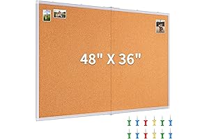 Maxtek Cork Bulletin Board: Enhance Your Wall Displays