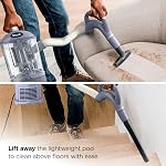 Aspirateur vertical Shark NV352 Navigator Lift Away avec outils larges pour tissus d'ameublement et fentes, lavande