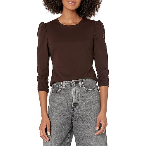 Rebecca Taylor Women's Ruched Long Sleeve Top