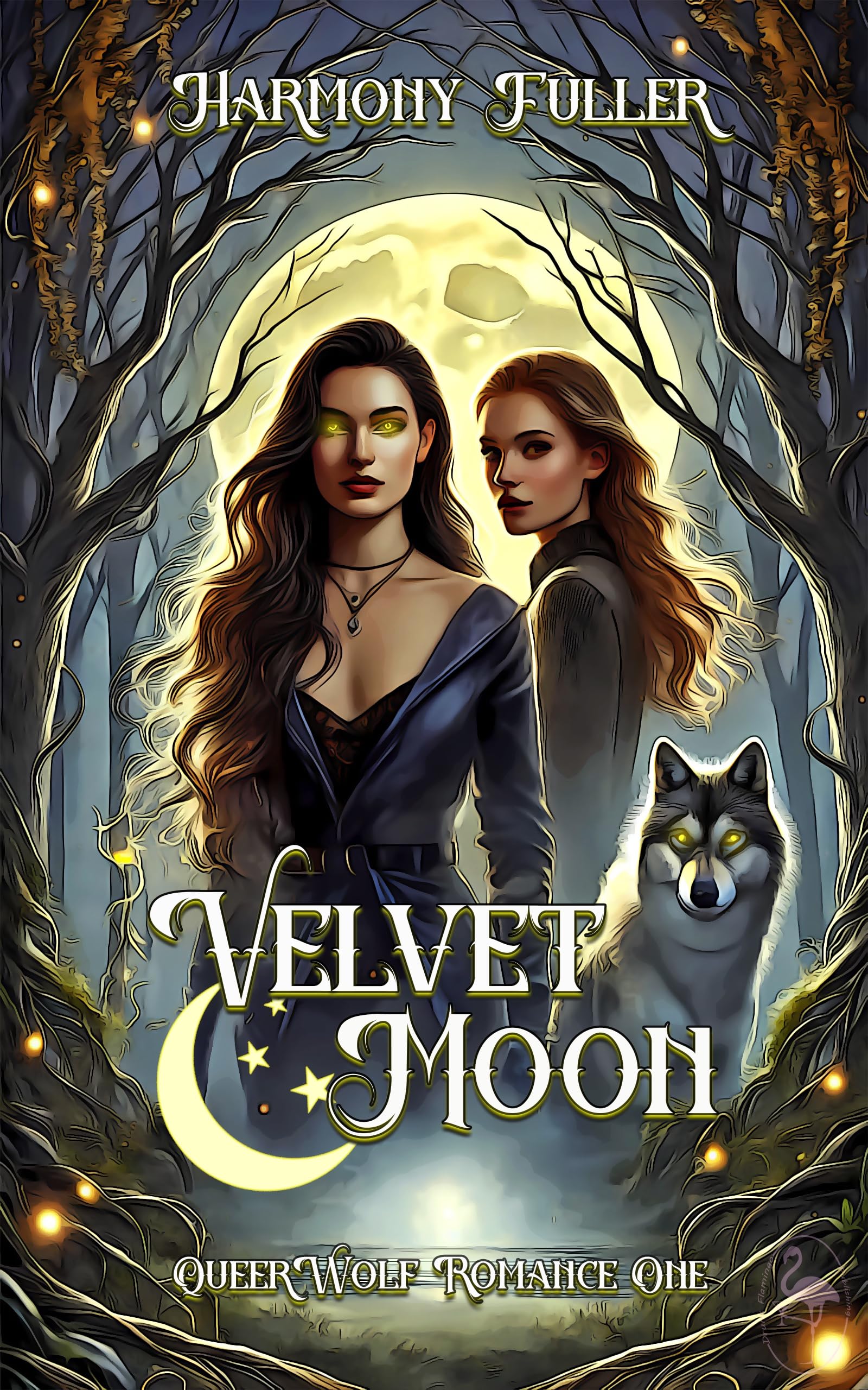 Velvet Moon: A Sapphic Fantasy Romance (QueerWolf Book 1)