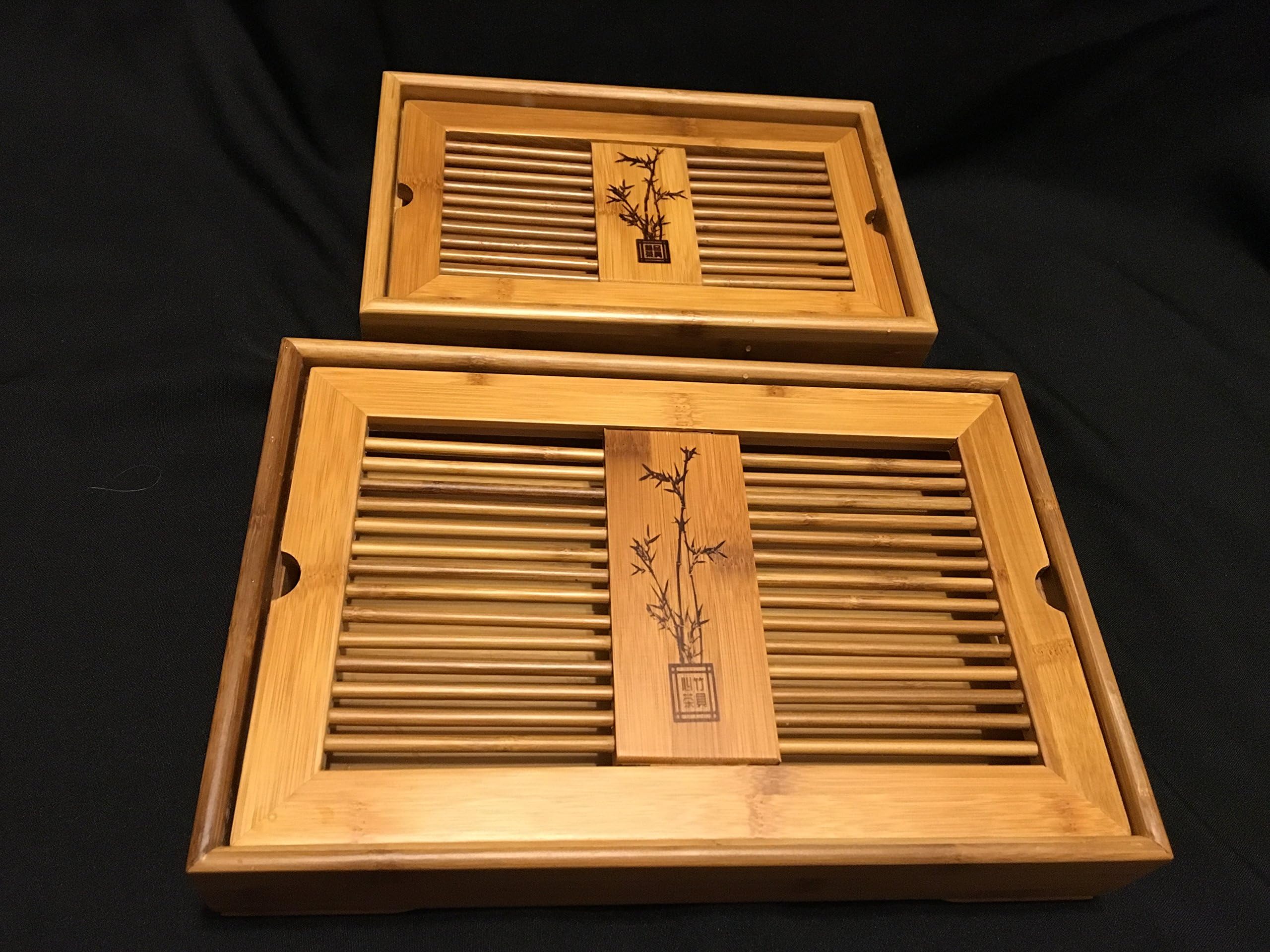Tea Tray (Medium Size Bamboo Box)item#mz38 Top Seller