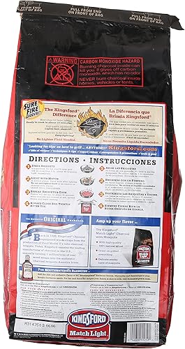 Miniatura 2 de Kingsford Match - Briquetas de carbón ligero, 11.60 lb