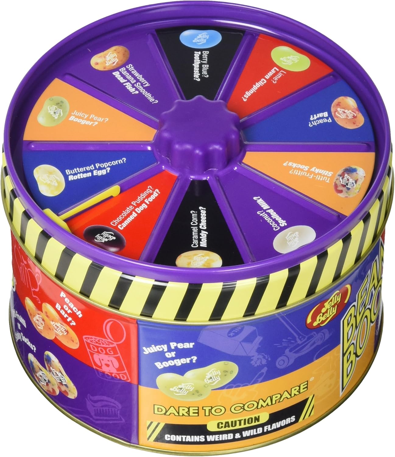 Jelly Belly BeanBoozled Spinner Tin Jelly Beans (4th edition) : Grocery & Gourmet Food