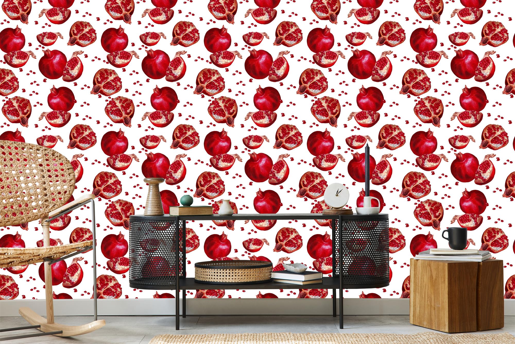 Decoración de Pared, Frutas y naturaleza, 50 x 1000 cm