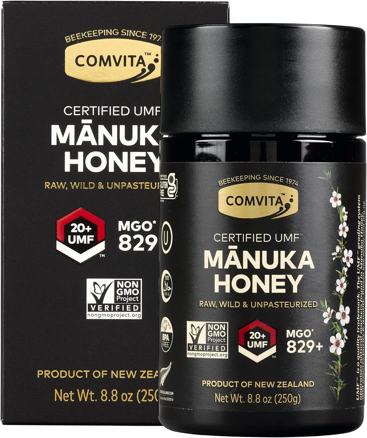 Comvita Certified UMF 20+ (MGO 829+) Raw Manuka Honey