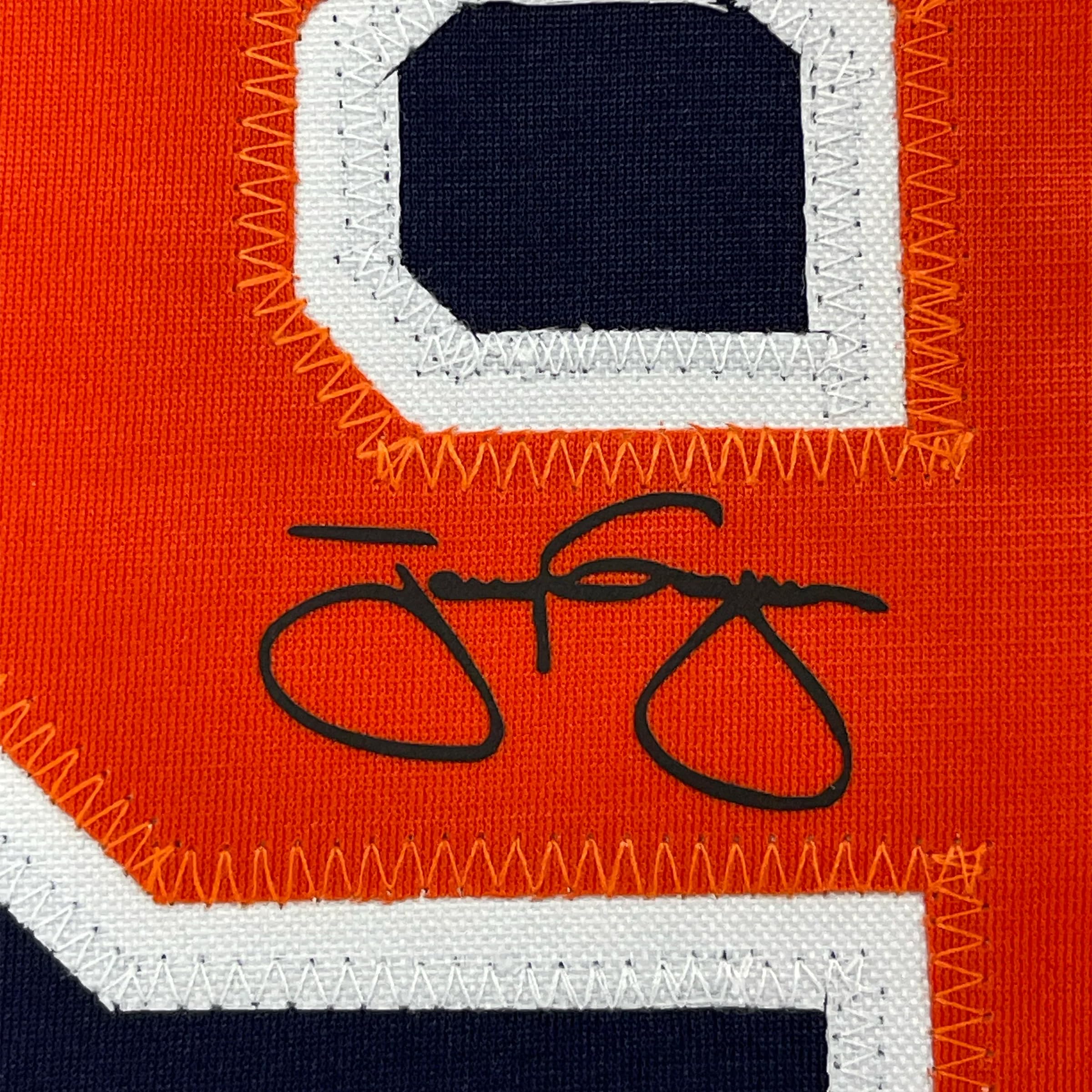 Framed Facsimile Autographed Tony Gwynn 35x39 San Diego Blue