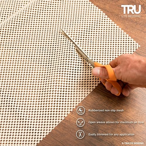 Miniatura 4 de TRU Lite - Almohadilla antideslizante extra fuerte para muebles, almohadilla de interior para suelos de madera dura, tapete antideslizante para
