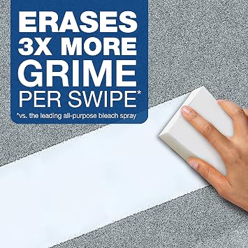 P&G Magic Erasers from Mr. Clean, Bulk Multi-Surface Scrubber, Tough Dirt and Grime, No Chemicals, Hotels, Restaurants, Businesses, Case of 30