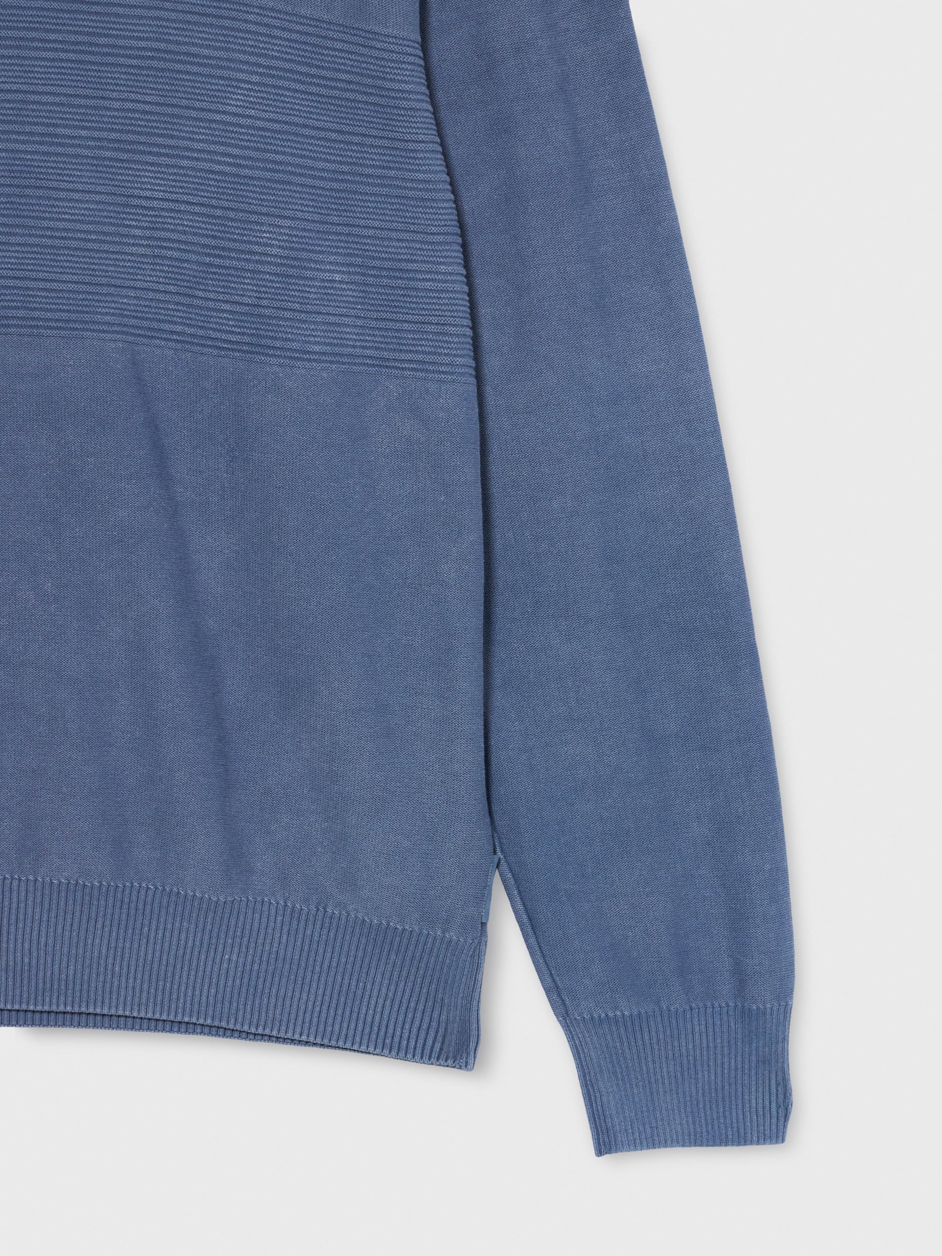 Armani Exchange Maglione in Cotone Combinato con Strisce Orizzontali Maglione Uomo (Pacco da 1)