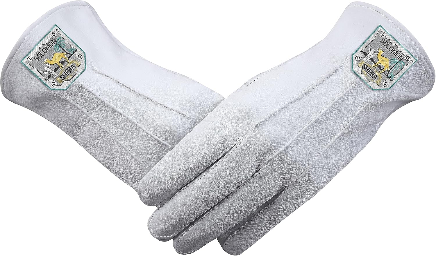 BRICKS MASONS Queen of the South Glove - Pure White Leather