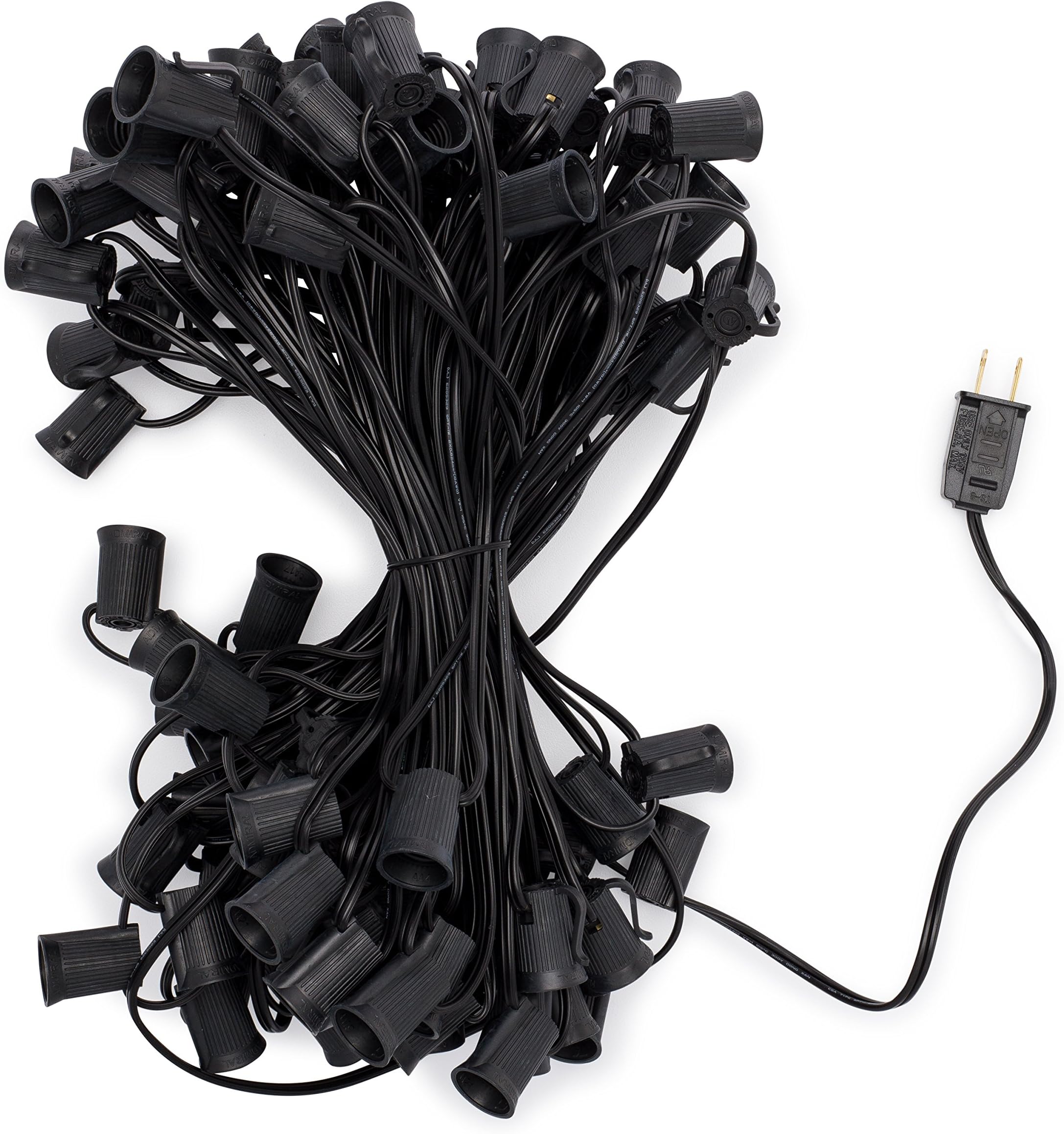 Holiday Lighting Outlet C9 Christmas Light String, Patio Event Lighting