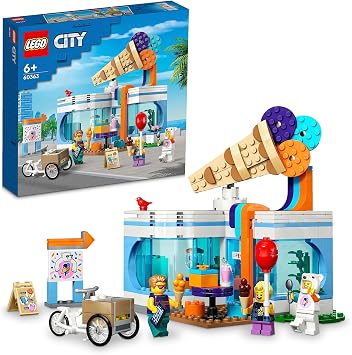 LEGO City Dondurma Dükkanı 60363 Yapım Seti (296 Parça)