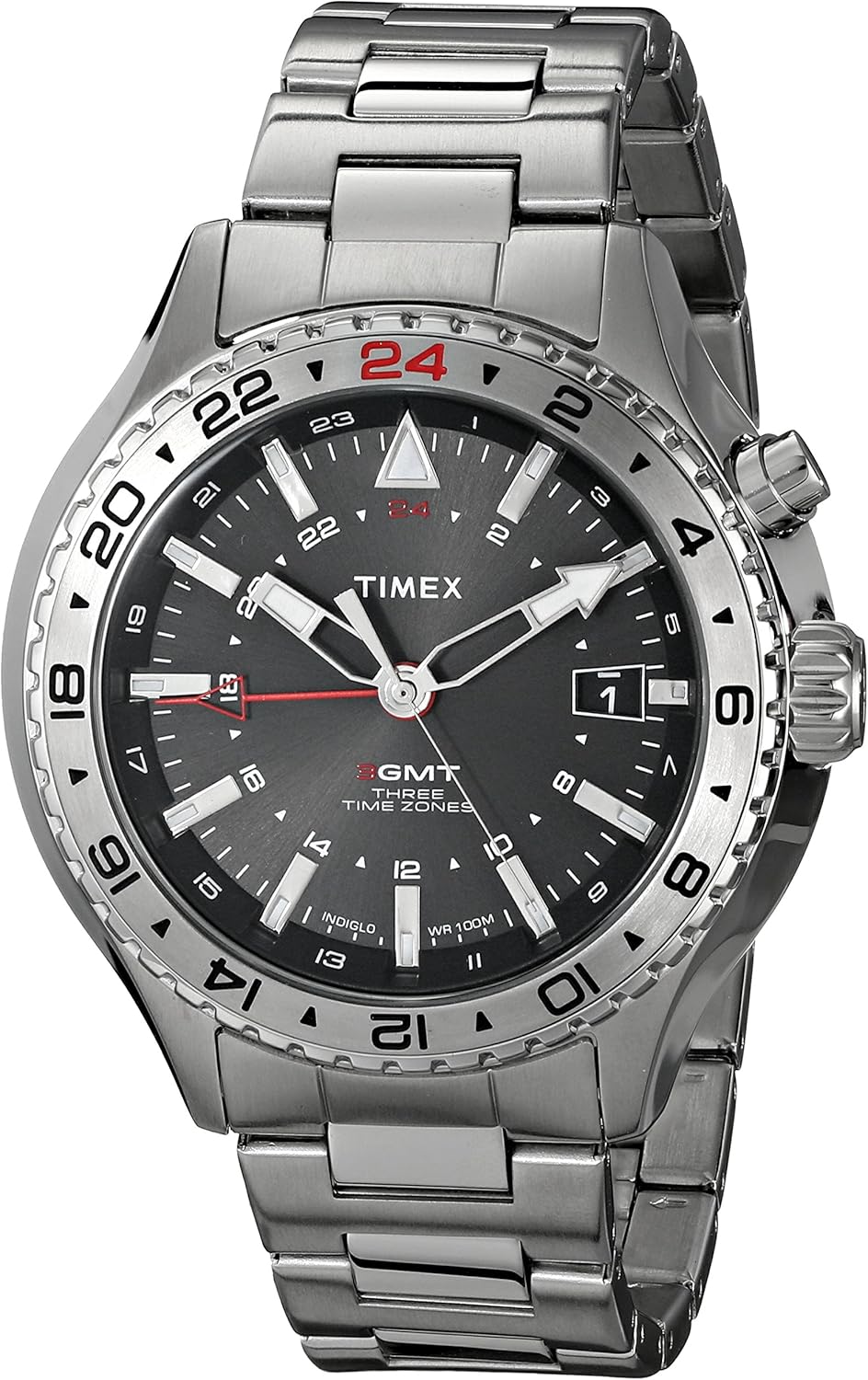 timex three gmt review
