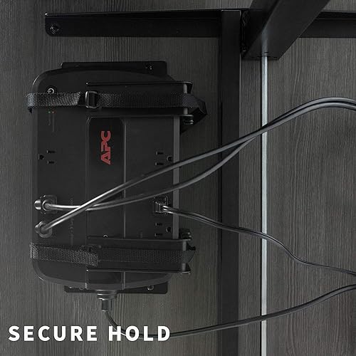 Miniatura 6 de VIVO UPS Universal, Mini PC CPU, PlayStation 5 debajo del escritorio y montaje en pared, fuente de alimentación ininterrumpida y soporte ajustable