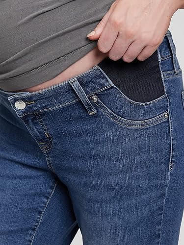 Miniatura 3 de GAP Jeans ajustados con panel de inserción de maternidad para mujer