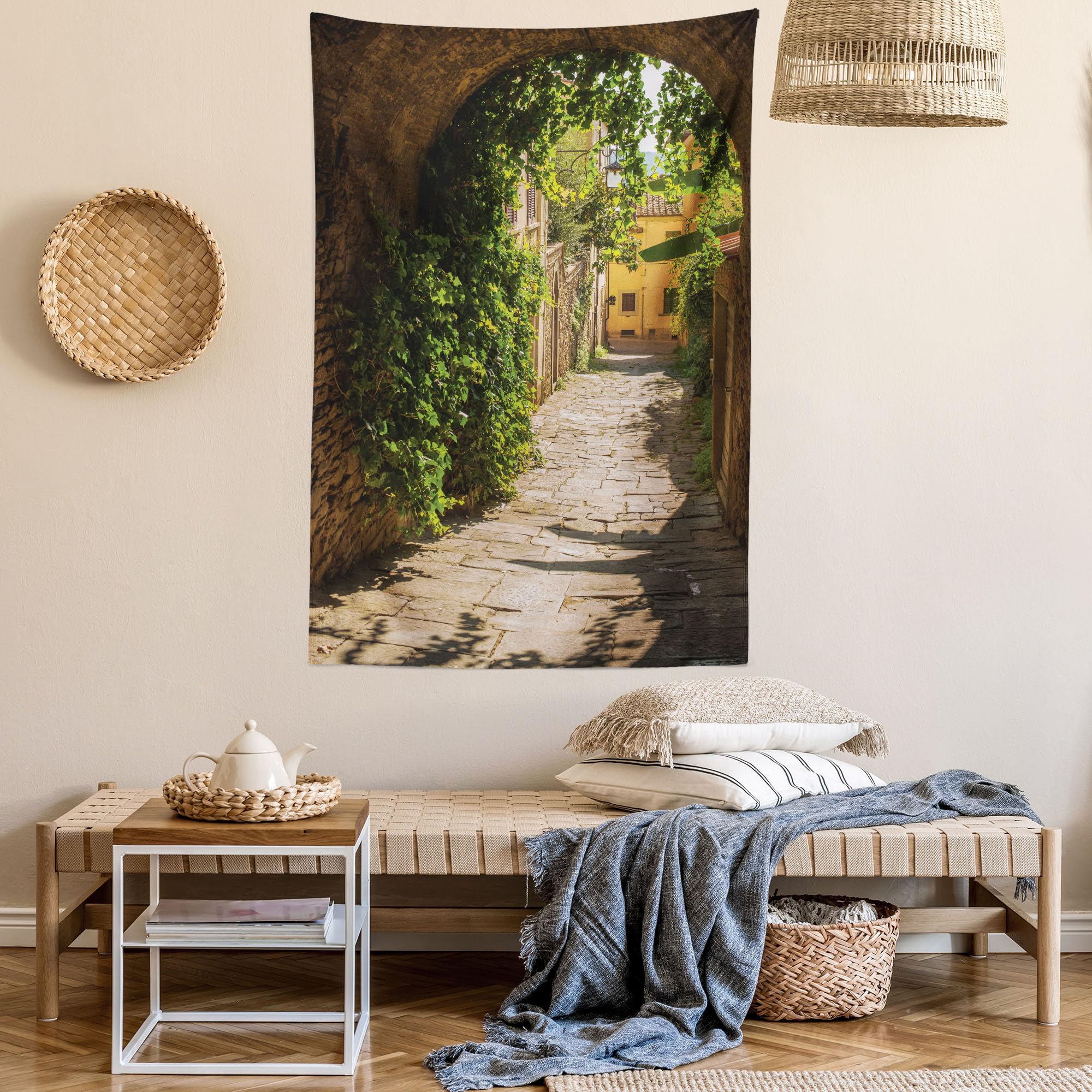 Tapisserie Murale Toscane – 53x79 – Riddle Home & Gift – Coton – Multicolore