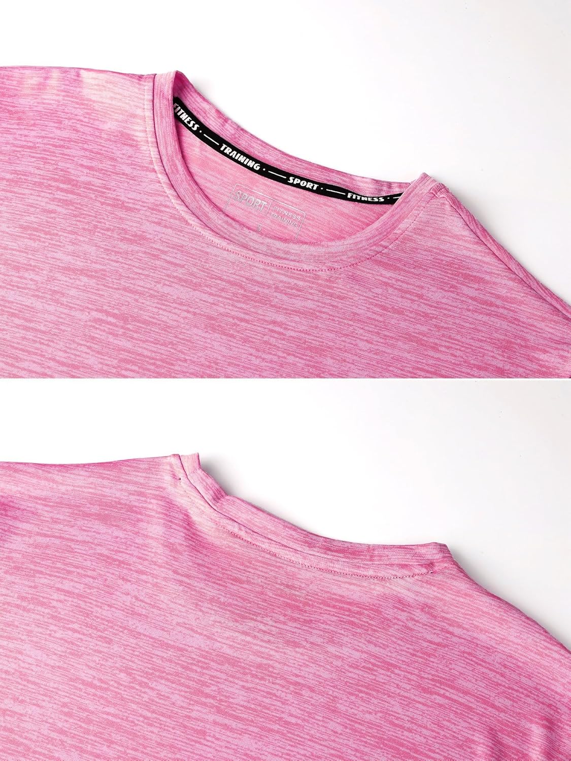 Women's Workout T-Shirts Quick Dry Yoga Athletic Moisture Wicking Short Sleeve - Image 3