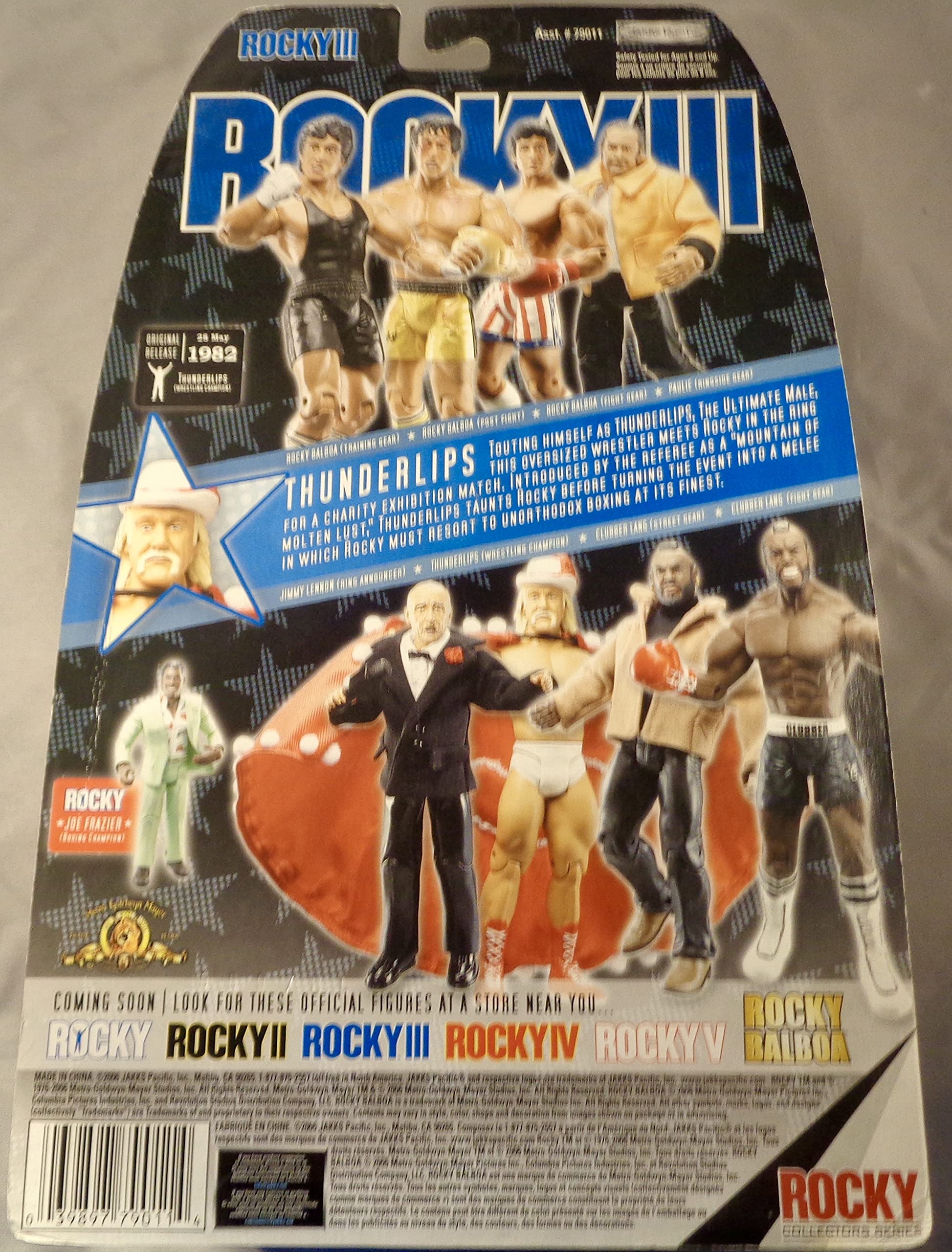 ポイント5倍 Rocky Thunderlips Hulk Hogan ロッキー フィギュア