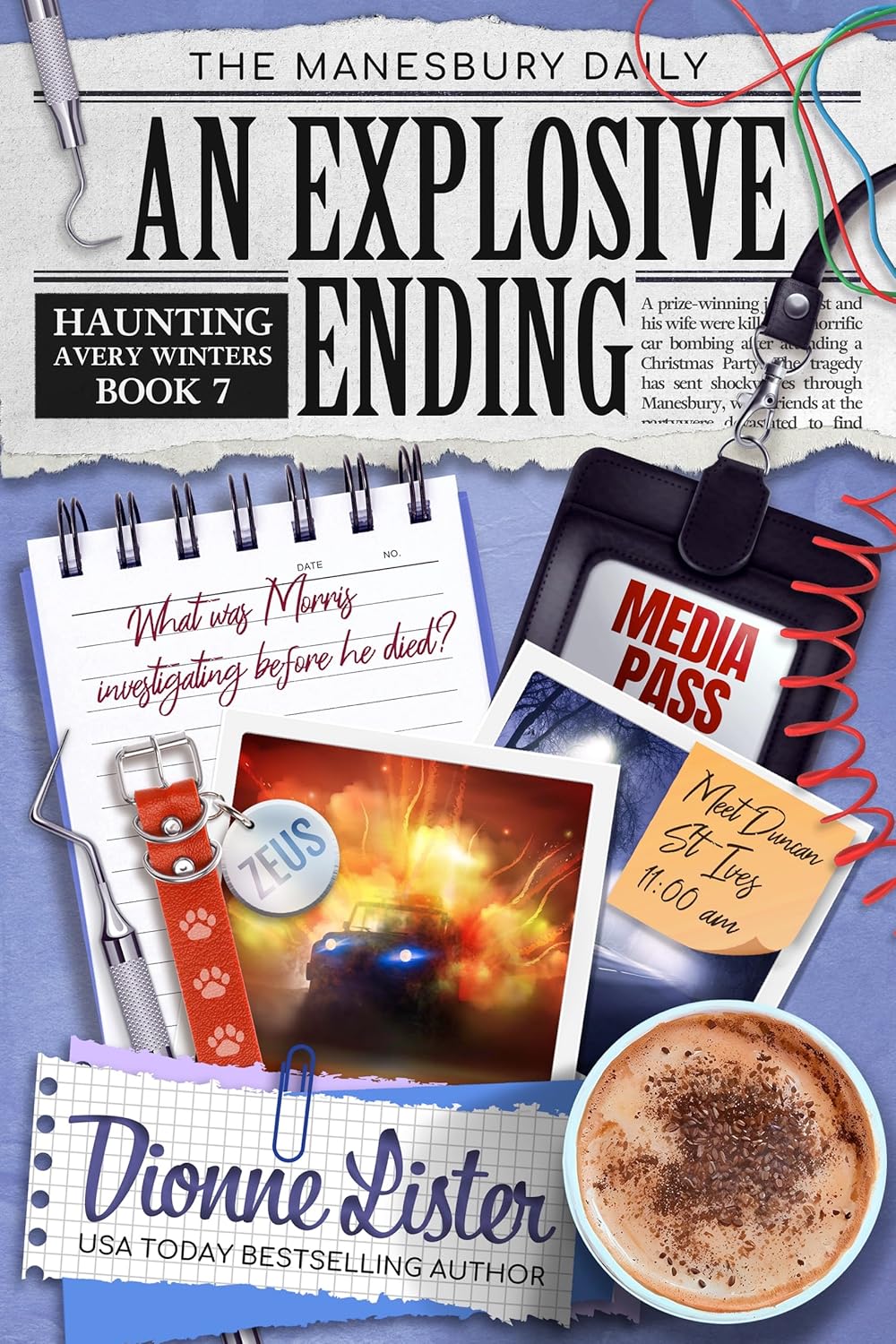 An Explosive Ending (Haunting Avery Winters Paranormal Cosy Mystery