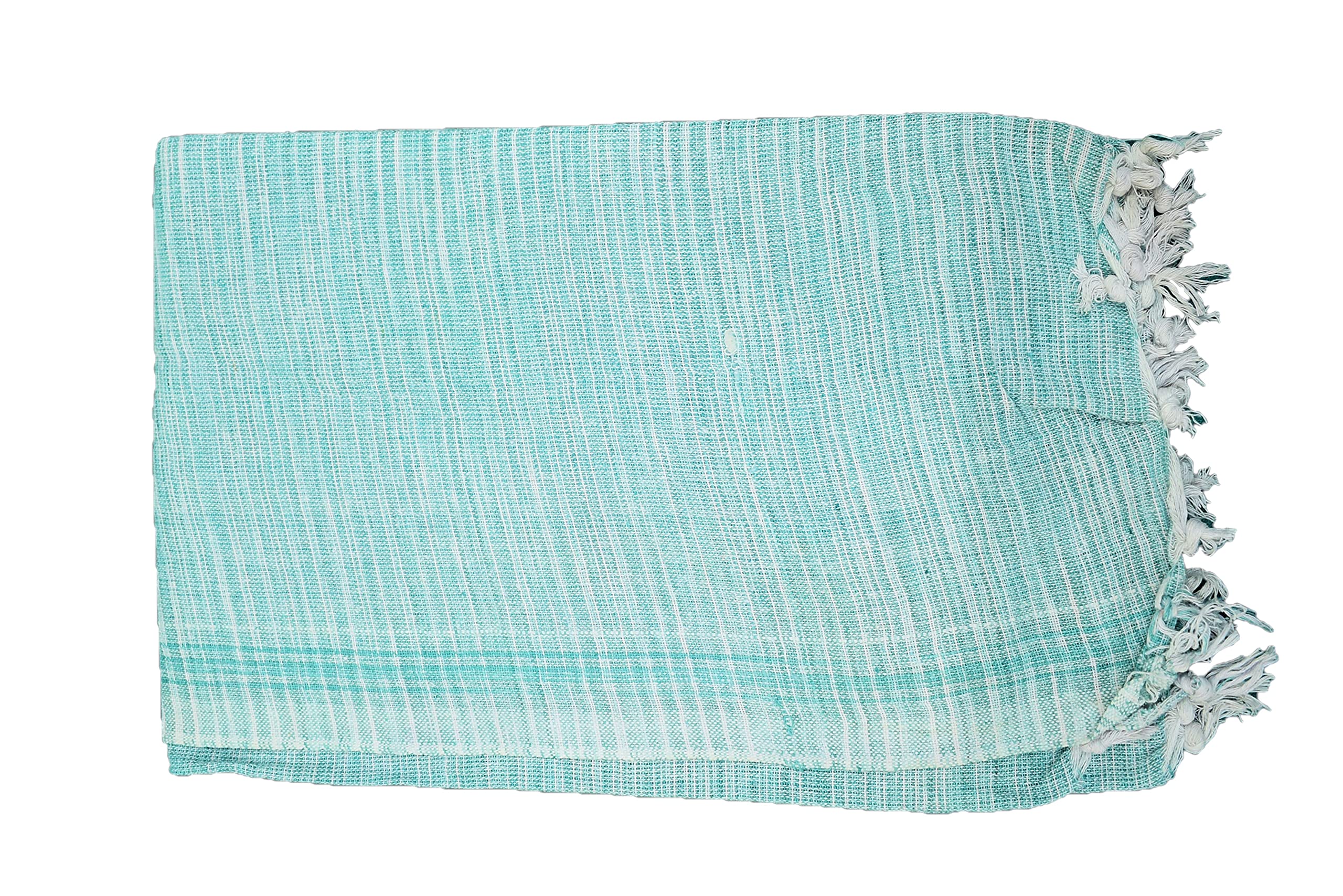 Cotton Gamcha Khadi Bath Towel Suitable for Men, Women and Babies Multi Colour (aanand 40 × 80, 1)-image-27