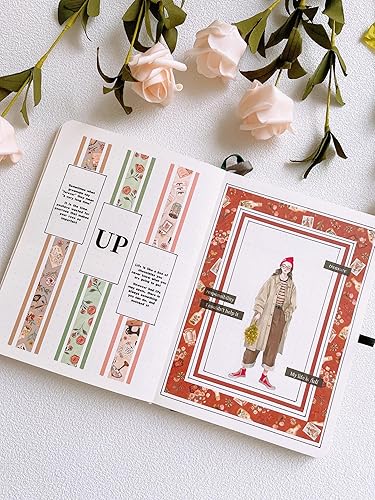 Miniatura 5 de WT Twilight Zone - Cinta de PET ancha, rollo individual, diseños originales, cinta decorativa moderna para niñas, para diarios, álbumes de recortes,