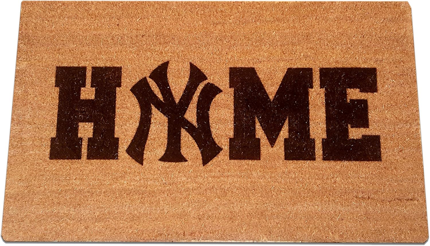 New York Home Laser Engraved Coir Fiber Welcome Doormat 30” x 18”