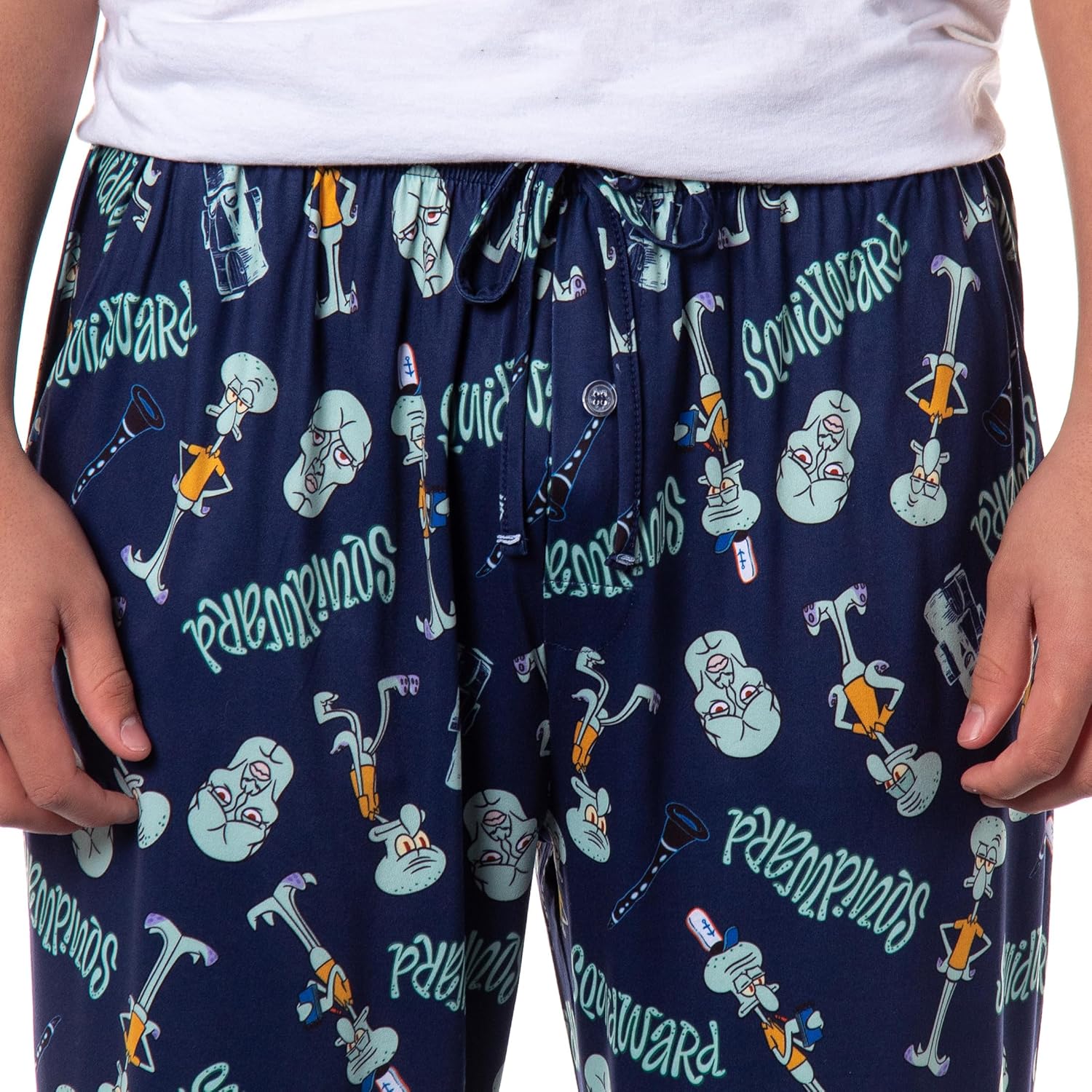 INTIMO SpongeBob SquarePants Men's Sexy Squidward Sleep Pajama Pants For Adults - Image 3