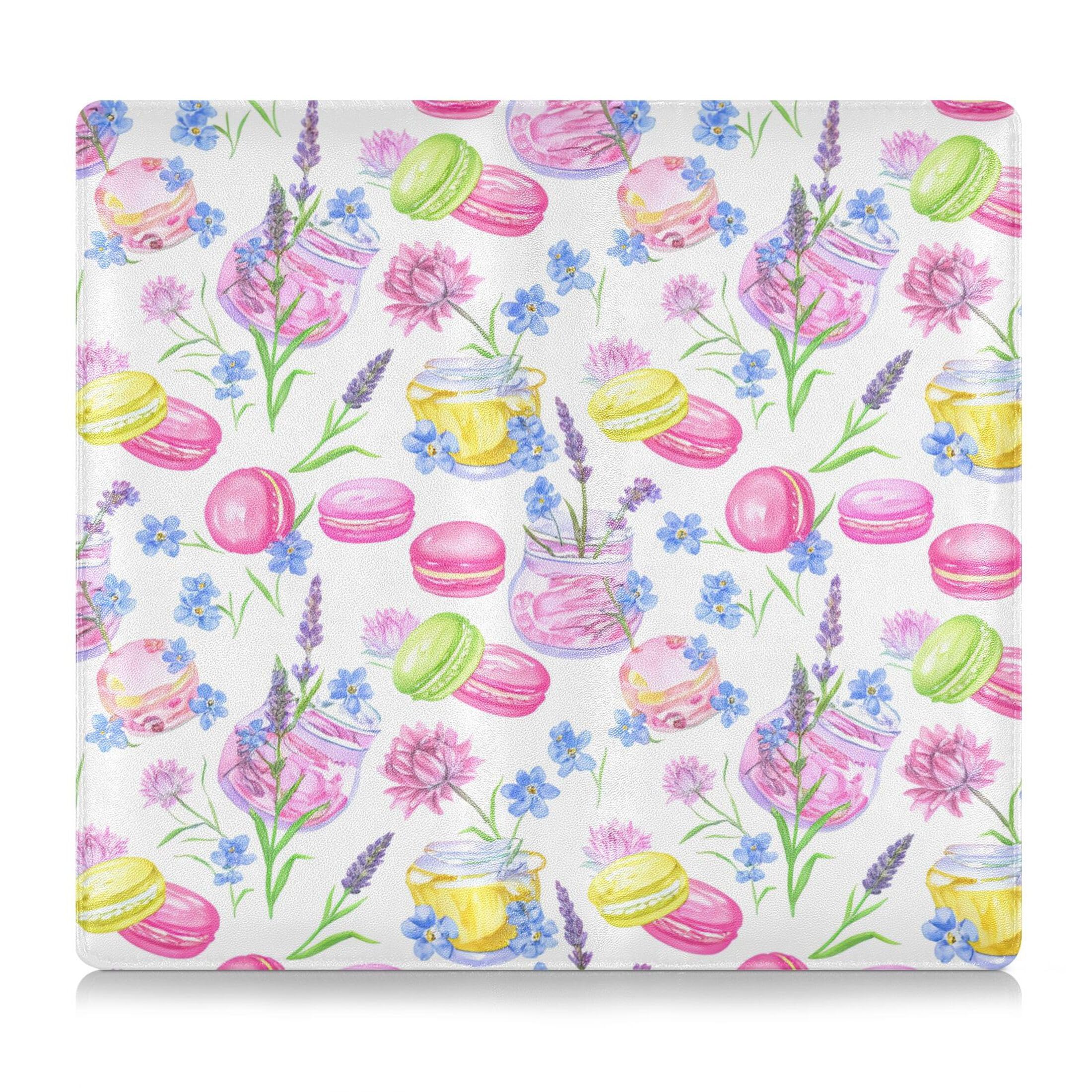 Kigai Watercolor Drinks Car Registration and Insurance Holder Vehicle Glove Box Organizer Car Document Holder for Driver's License and Cards