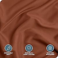 Vista 77 de Bare Home Funda de edredón extra larga – Premium 1800 súper suave – Funda de edredón ligera y fresca – Ropa de cama suave y transpirable