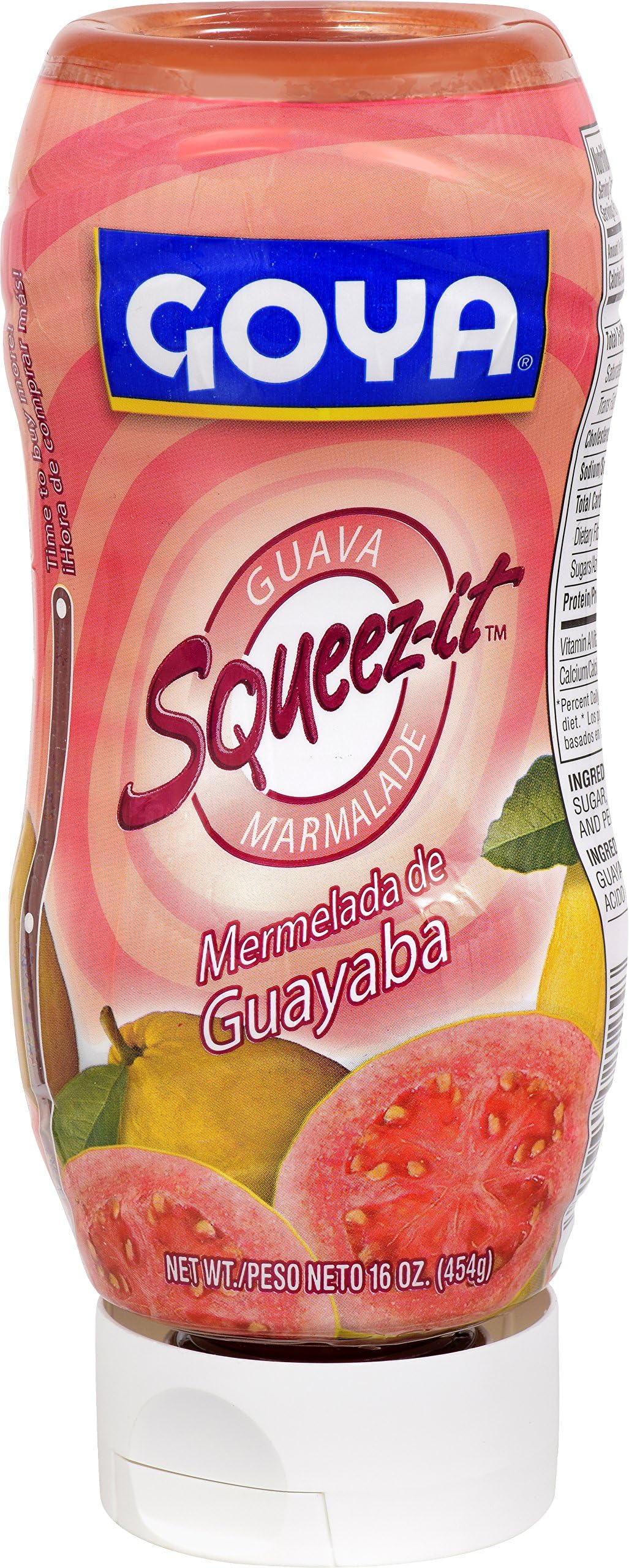 Goya Foods Guava Marmalade Squeez-it Bottle, 16 Ounce (Pack of 12)