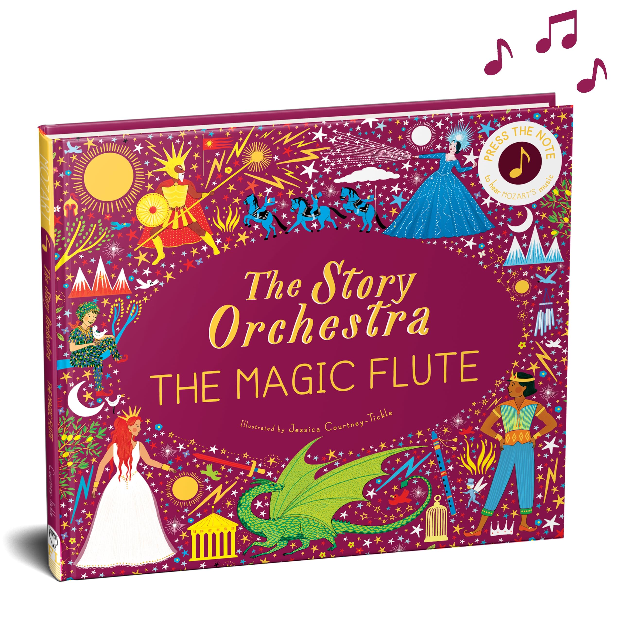 The Story Orchestra: The Magic Flute by Jessica Courtney-Tick... - 9780711260139