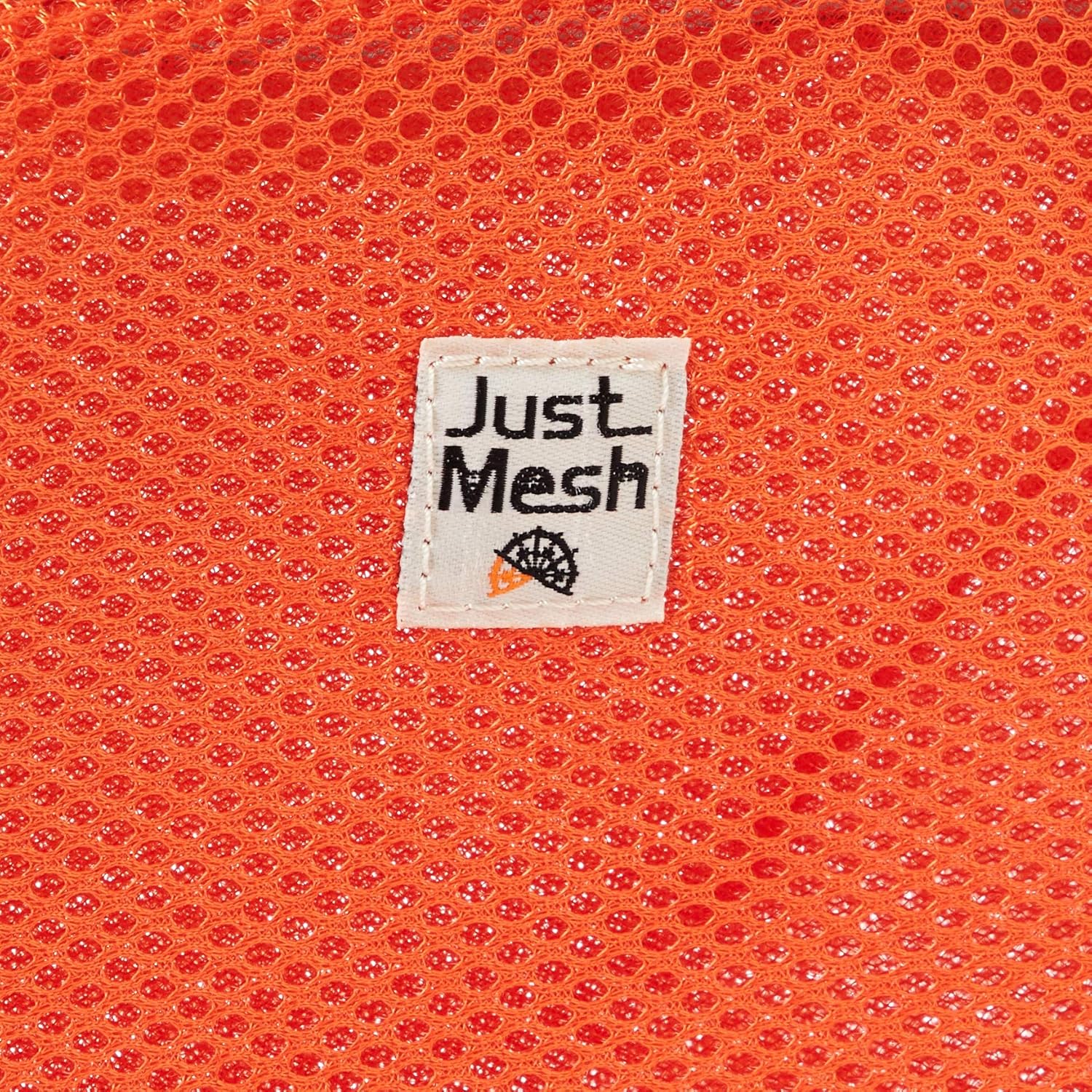 A.L I JST-006 Just Mesh Pouch, S, Washable Mesh Pouch, S-6L, Orange