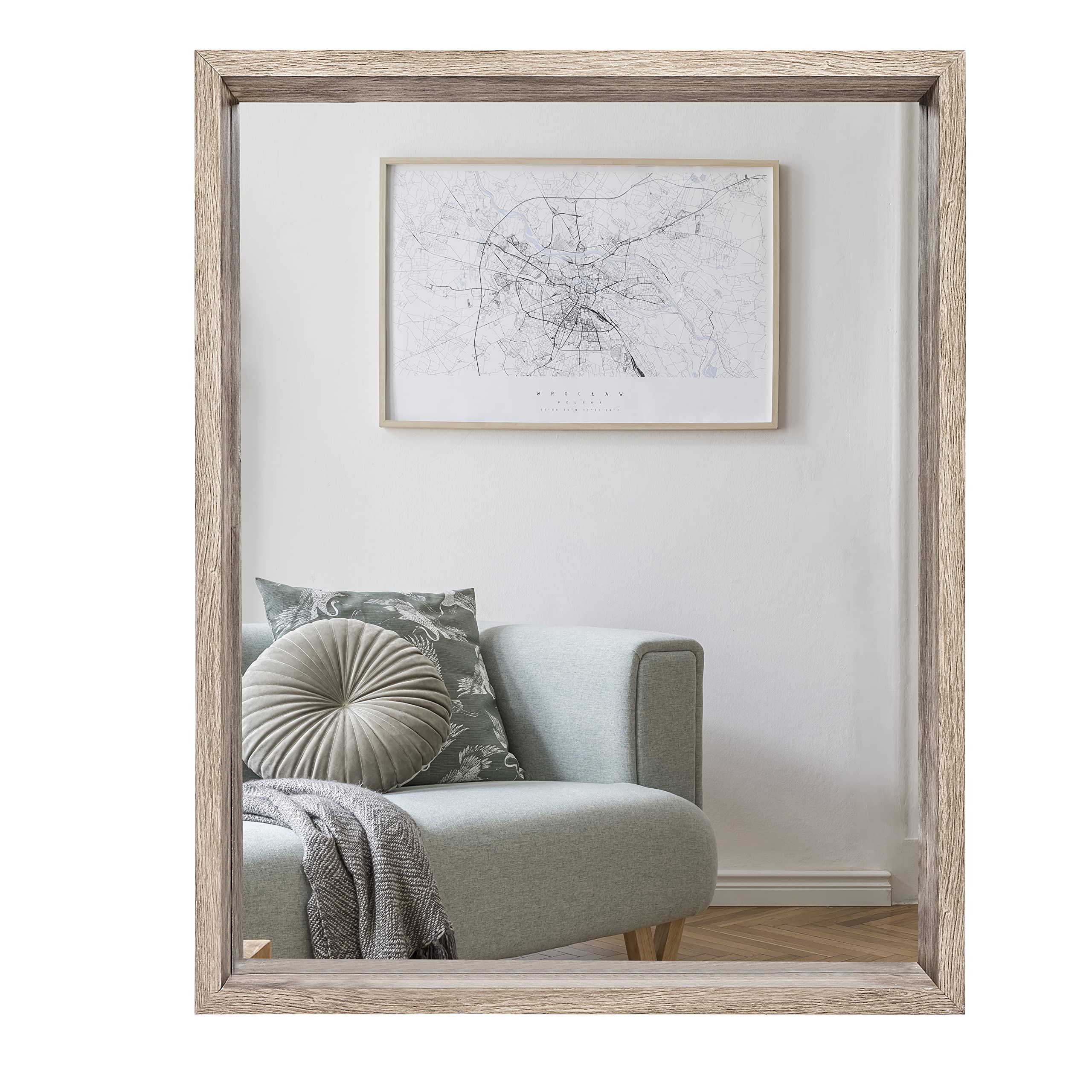 Amazon.com: Sheffield Home 23.25x29.25 Inch Gallery Ledge Framed