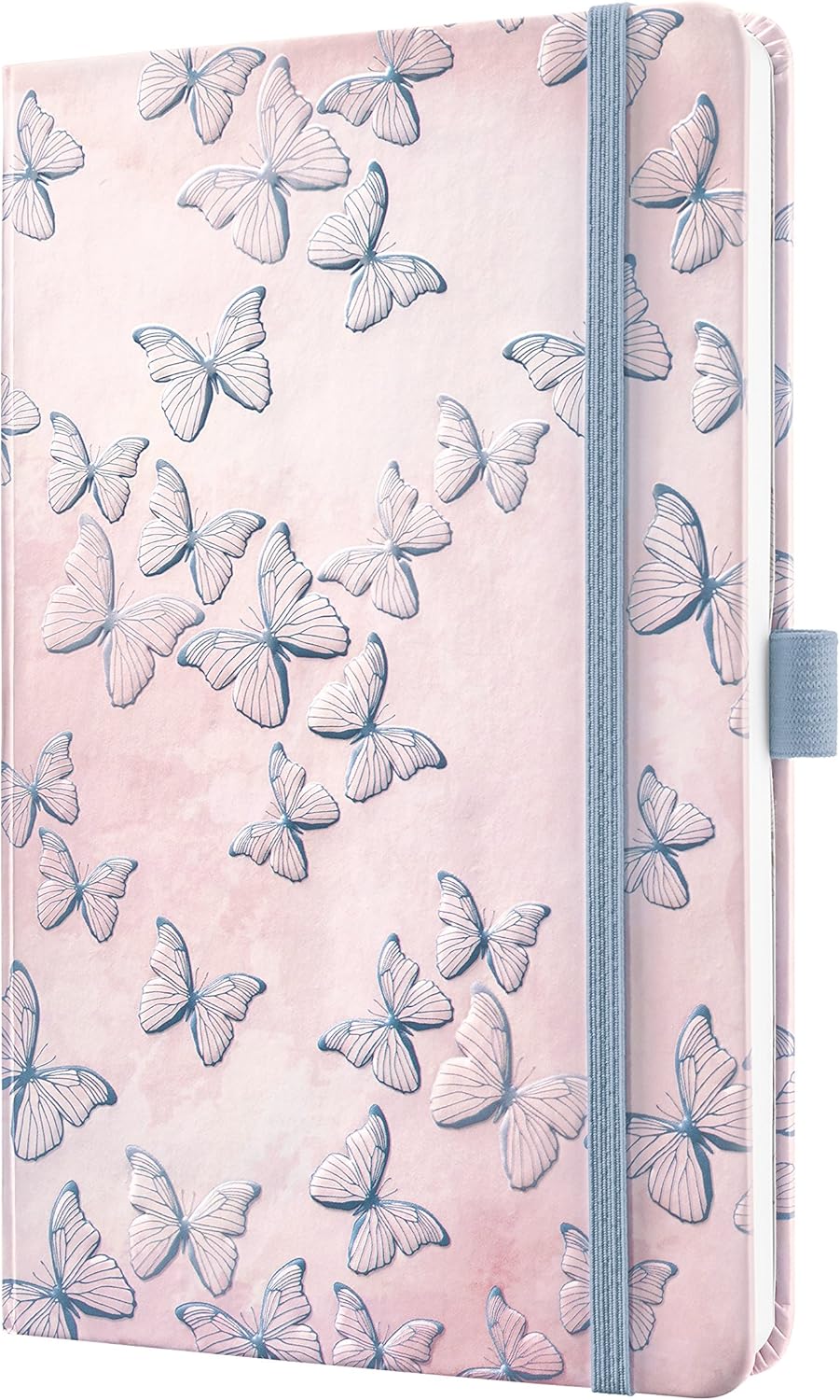 SIGEL JN335 Notebook Jolie, Approx. A5, Lined, hardcover, Design Rose Love