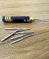 Vista 6 de Cincel modelo de escriptor de línea de panel con 0.1/0.2/0.4/0.6/0.8/1.0/0.079 in hoja tallada resina Scribe línea modelado Scriber