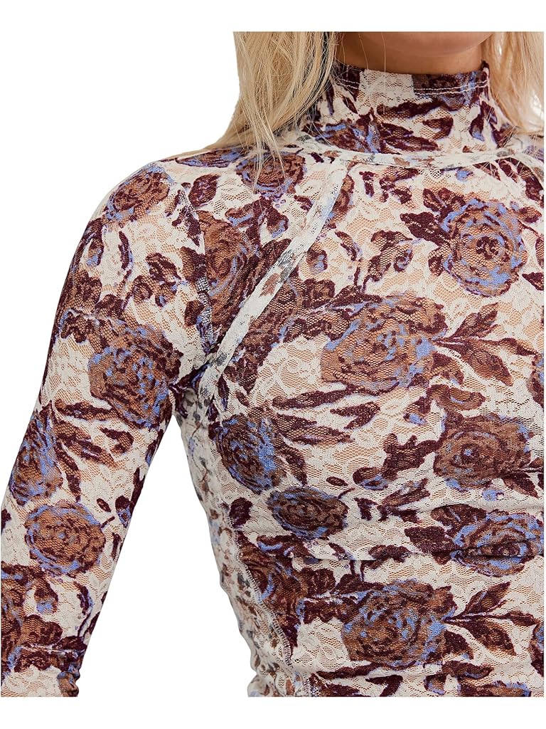 Multi Free People Lyric Long Sleeve