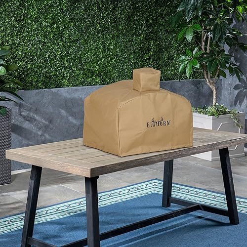 Miniatura 5 de BIG HORN OUTDOORS Cubierta de lluvia para horno de pizza a gas, resistente al agua y a la intemperie, cubiertas de tela Oxford