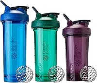 Vista 7 de Botella mezcladora serie Pro de BlenderBottle para batidos de proteínas y bebidas de preentrenamiento, 24 onzas, color negro