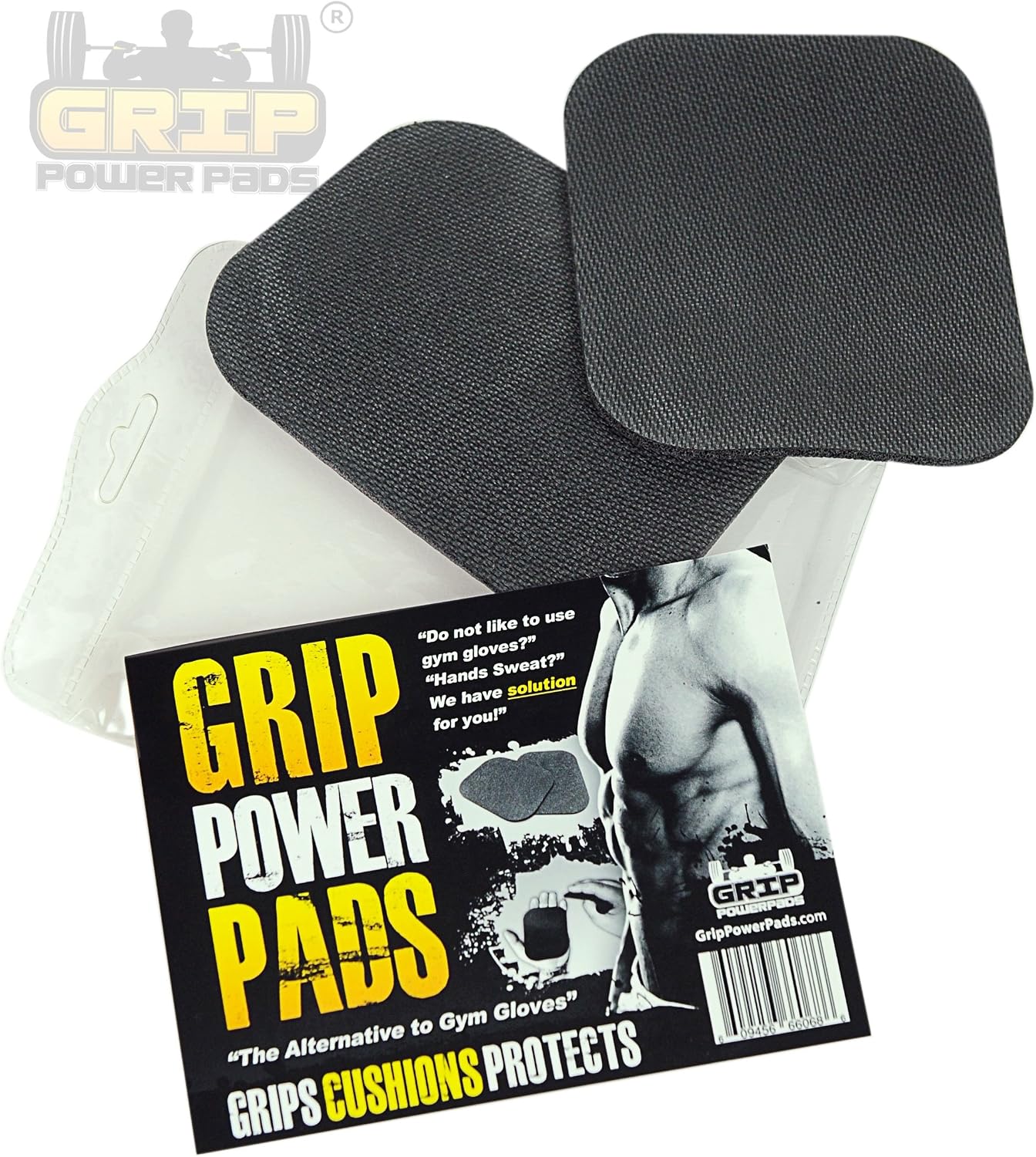 Original Lifting Grips The Alternative to Gym Workout Gloves Comfortable & Light Weight Grip Pad for Men & Women That Want to Eliminate Sweaty Hands Gym Gloves (Single Pair)