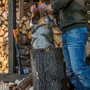 Fiskars 12 Hookaroon, Pickaroon Tool to Lift, Rotate & Stack Firewood Logs