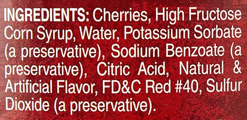 Miniatura 2 de Regal Maraschino Cerezas Sin Tallos - 1 Galón