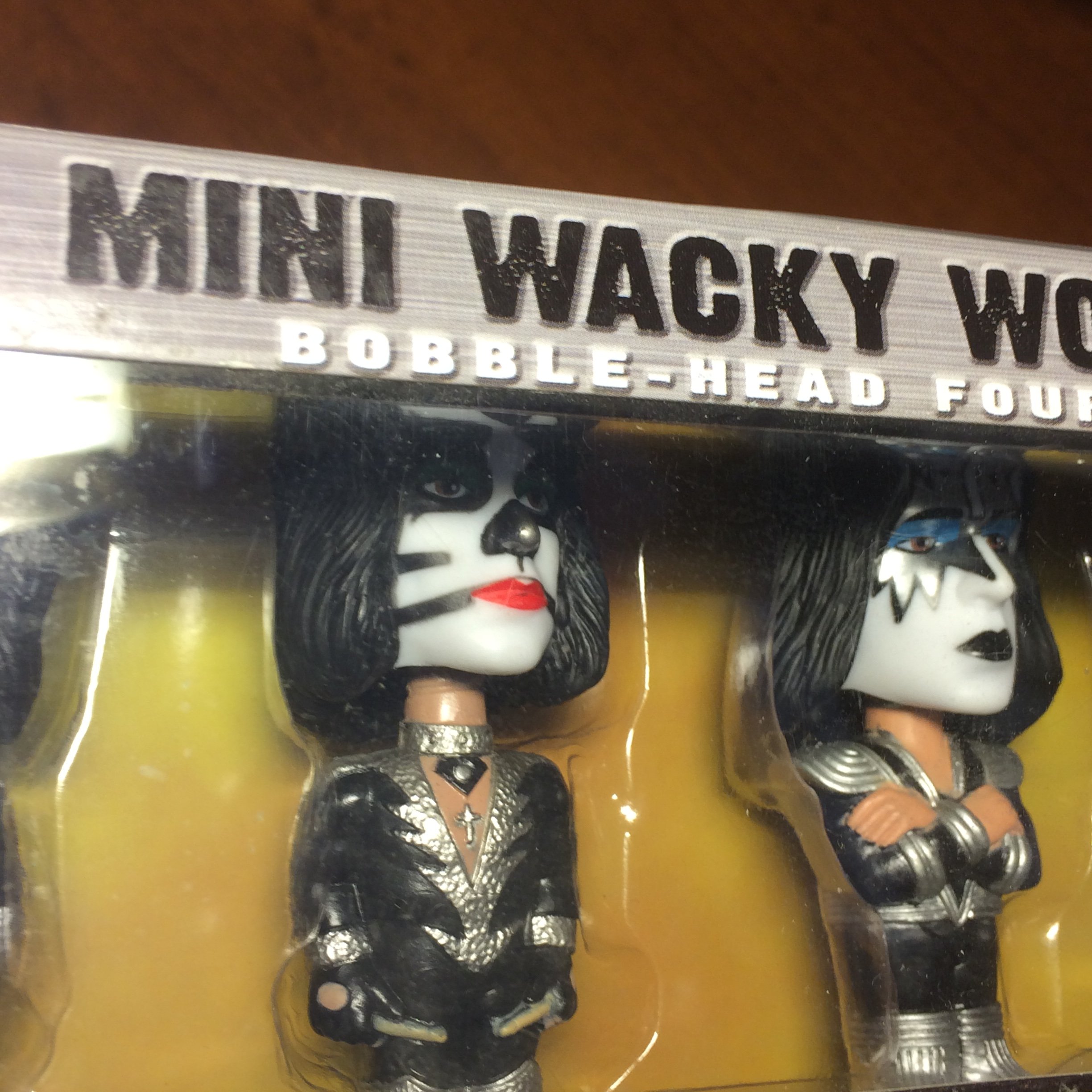Funko Kiss: Mini Wacky Wobbler Set, 4 Pack : Amazon.com.au