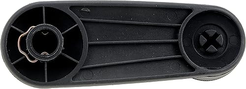 Miniatura 3 de Dorman 76932 Manija de manivela de ventana compatible con modelos seleccionados Dodge  Jeep  Mitsubishi, gris oscuro