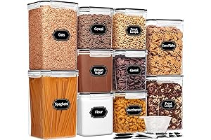 Skroam Space-Saving Airtight Storage Containers